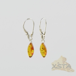 Cognac color earrings